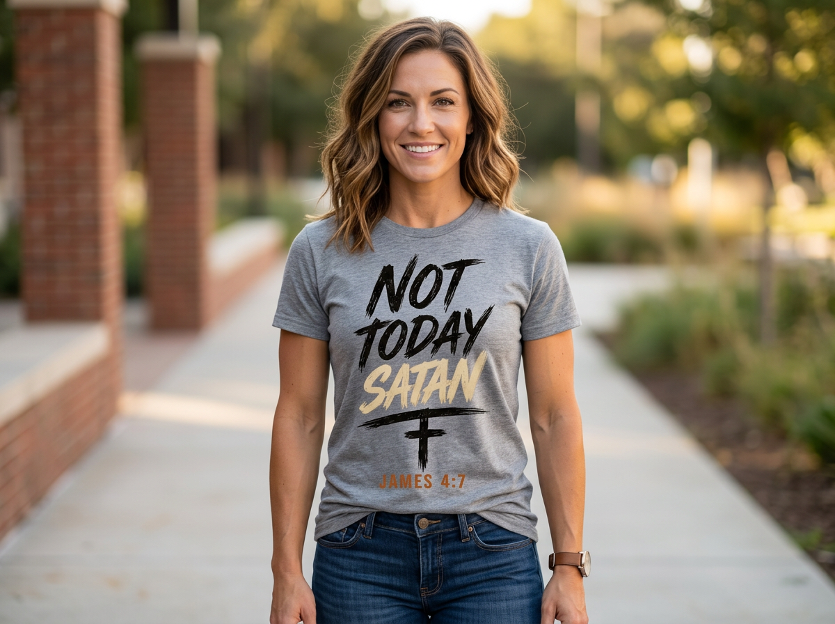 Not Today Satan T-Shirt