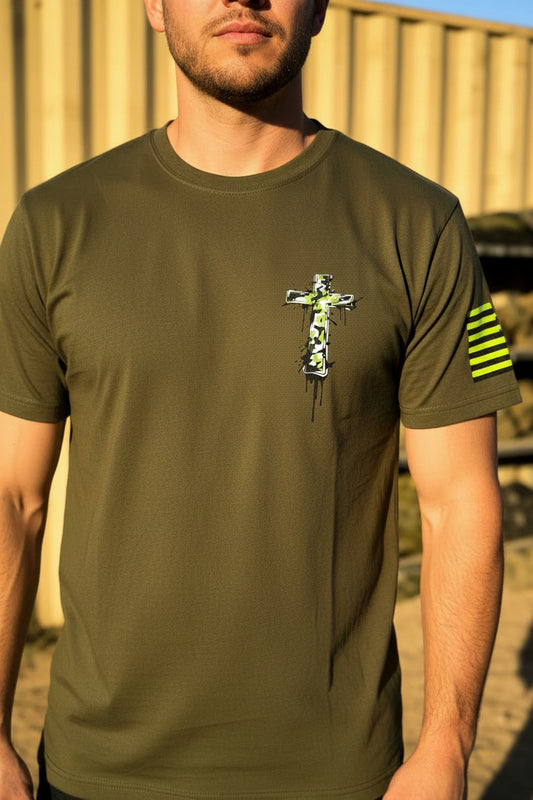 Camouflage Cross T-shirt