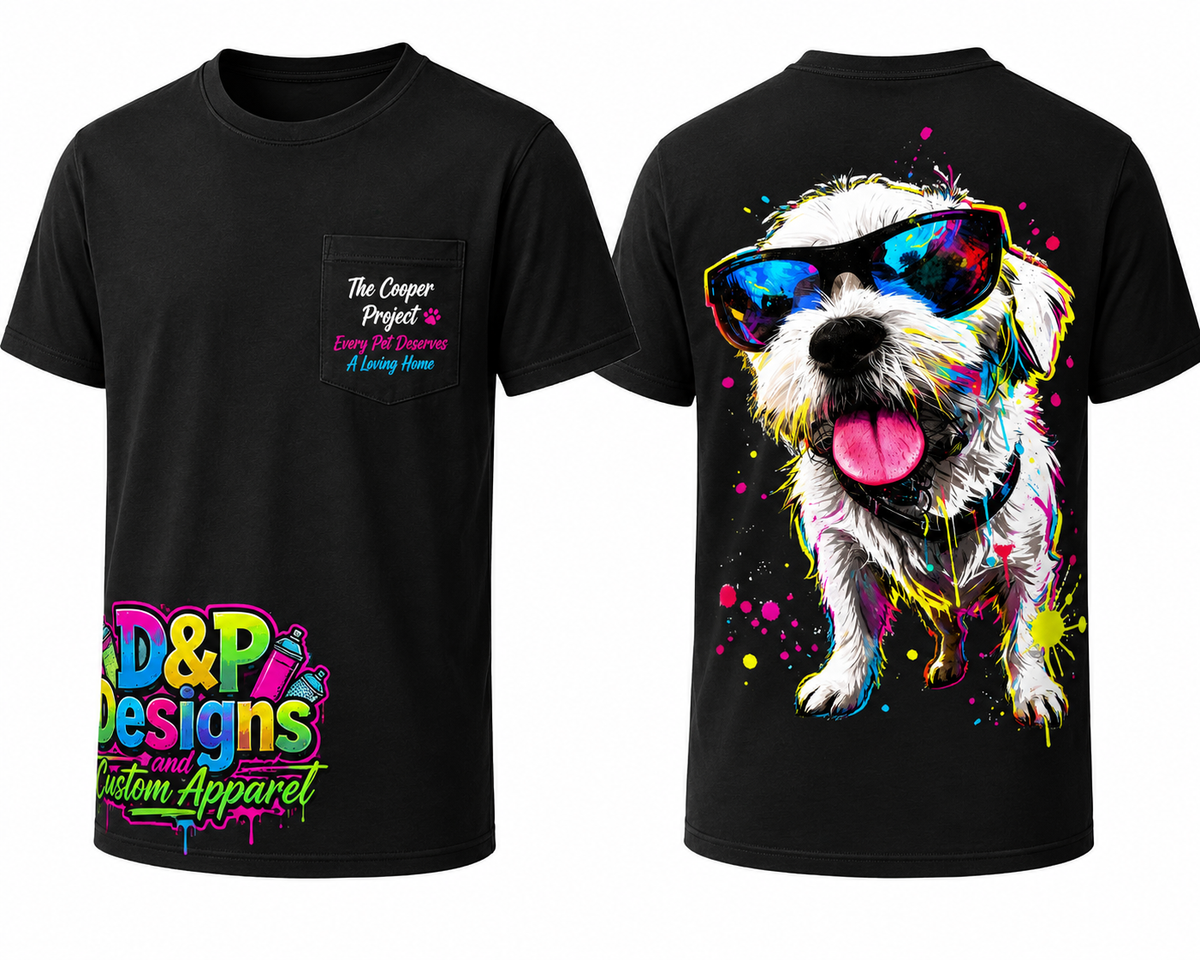 The Cooper Project Tee/ Every Pet Deserves a Loving Home Donations