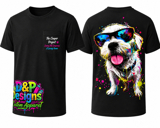 The Cooper Project Tee/ Every Pet Deserves a Loving Home Donations